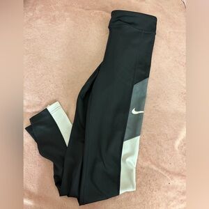 Nike Black and White Athletic Leggings